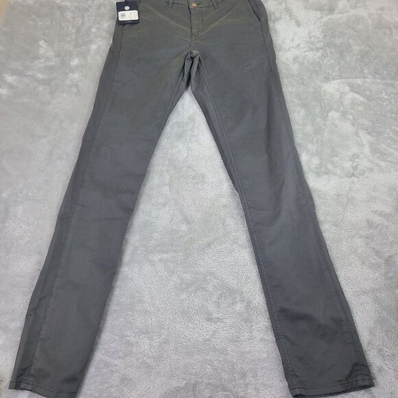 Serge Blanco Mens Gray Chino Dress Pants Size 31 New With Tags - Picture 4 of 11